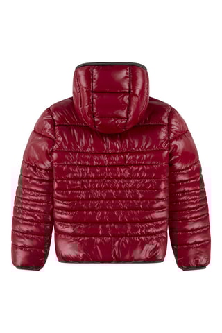 Doudoune à capuche - Rouge