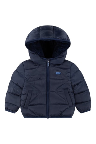 Doudoune à capuche - Bleu