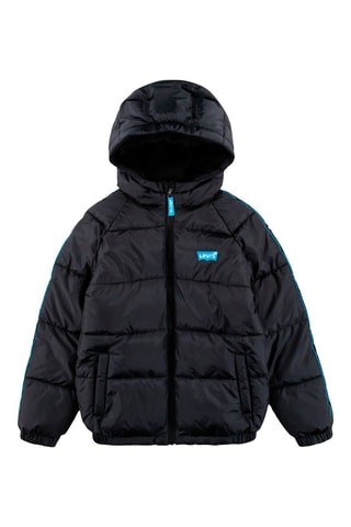 Doudoune à capuche Noir