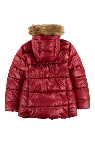 Doudoune à capuche - Bordeaux