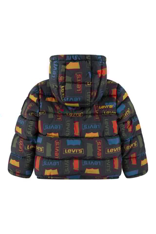 Doudoune à capuche Bleu électrique