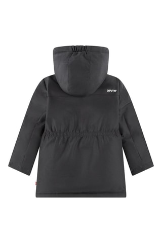 Doudoune à capuche Noir