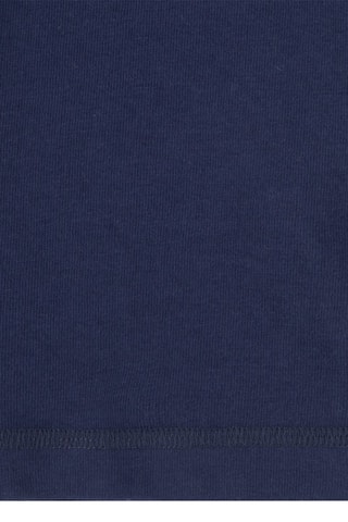 T-shirt en coton biologique - Bleu