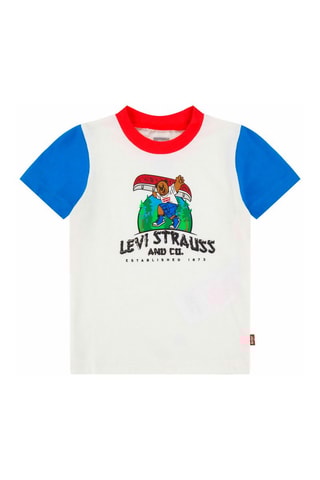 T-shirt en coton biologique - Beige