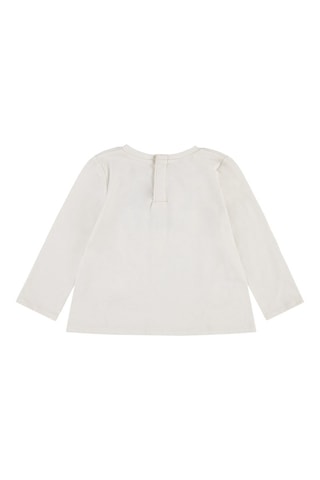 T-shirt - Blanc, bleu, vert et orange