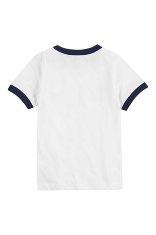 T-shirt - Blanc, rouge et bleu