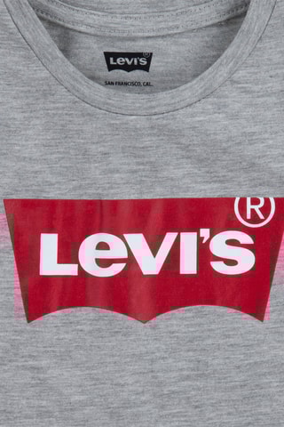 T-shirt - Blanc, rouge et gris