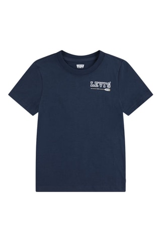 T-shirt - Blanc et bleu