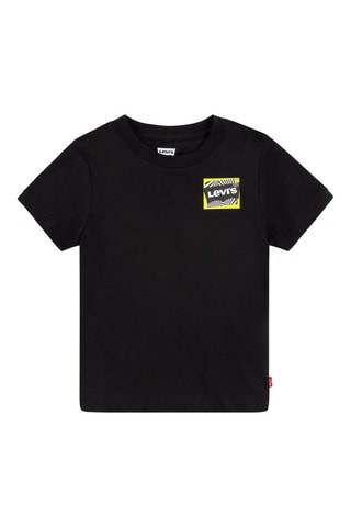 T-shirt - Blanc, noir, rouge et jaune