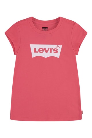 T-shirt - Blanc, rouge et rose