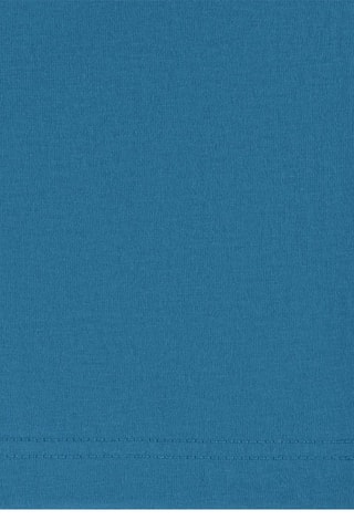 T-shirt en coton biologique Bleu cobalt