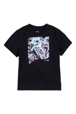 T-shirt - Noir, rouge et bleu