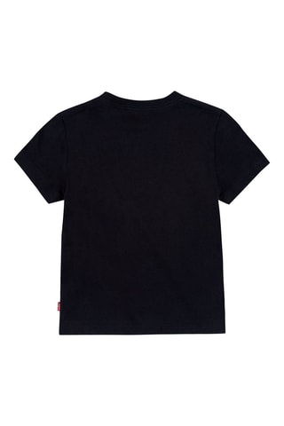 T-shirt - Blanc, noir, bleu et rose