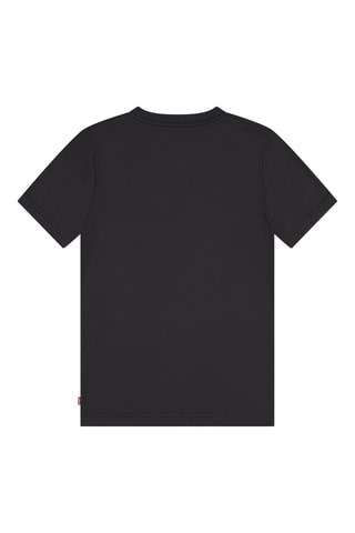 T-shirt en coton biologique - Blanc, noir et rouge