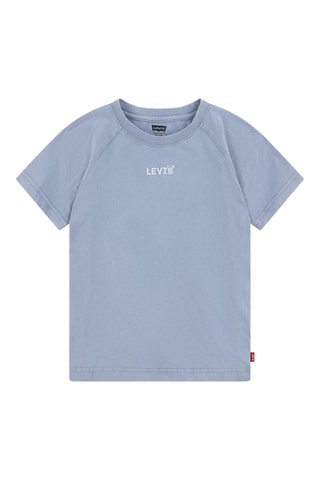 T-shirt en coton biologique - Bleu