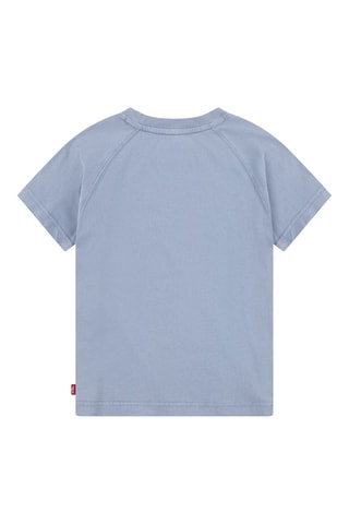 T-shirt en coton biologique - Bleu