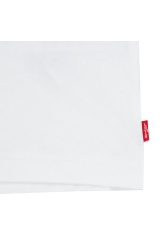 T-shirt - Blanc, noir, bleu et jaune