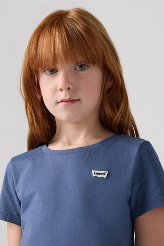 T-shirt - Blanc et bleu