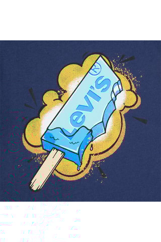 T-shirt - Blanc, rouge, bleu et jaune