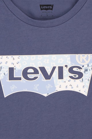 T-shirt - Blanc et bleu