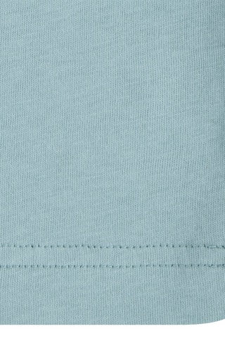 T-shirt en coton biologique - Bleu