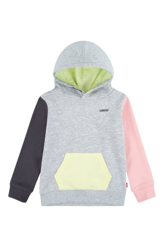 Sweat à capuche - Gris clair chiné