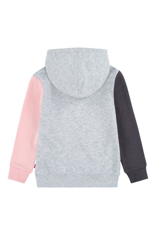 Sweat à capuche - Gris clair chiné