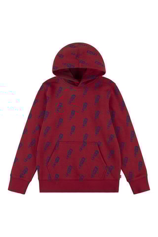 Sweat à capuche - Rouge