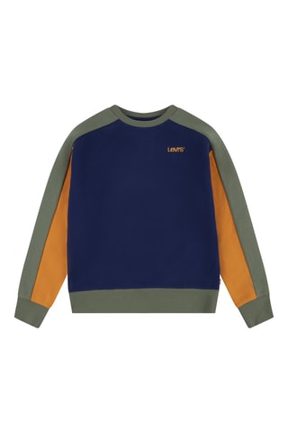 Sweat en coton biologique - Bleu