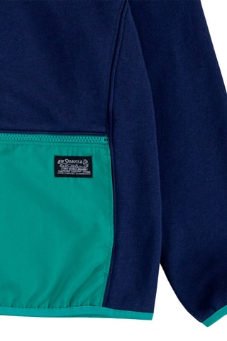 Sweat à capuche - Bleu