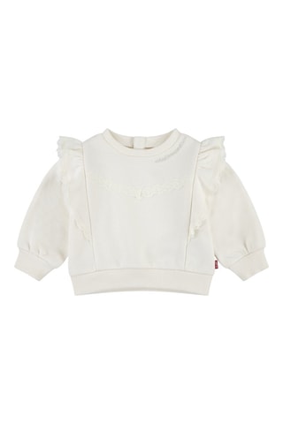 Sweat en coton biologique - Blanc
