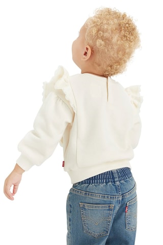 Sweat en coton biologique - Blanc