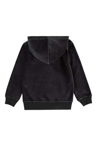 Sweat en velours - Noir