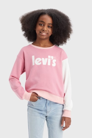 Sweat - Blanc, rouge et rose