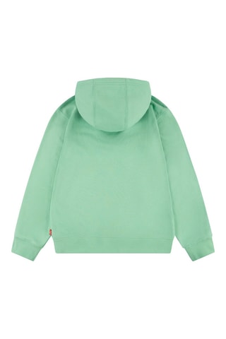 Sweat à capuche - Blanc, rouge, bleu et vert