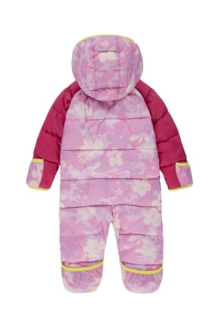 Combinaison doudoune à capuche - Rose