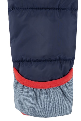 Combinaison doudoune à capuche - Bleu marine