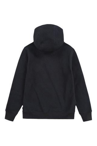 Sweat à capuche en coton biologique - Noir