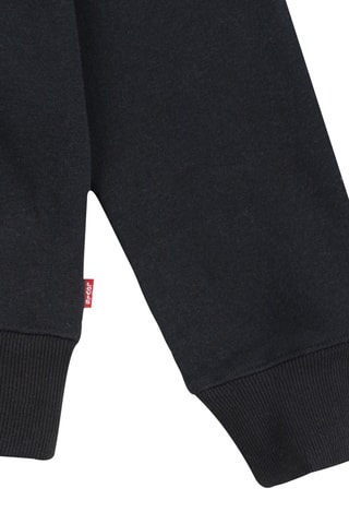 Sweat à capuche en coton biologique - Noir