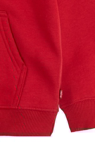 Sweat à capuche - Rouge