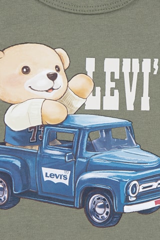 Ensemble 3 pièces - Vert olive et marron clair