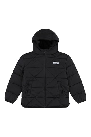 Doudoune à capuche - Noir