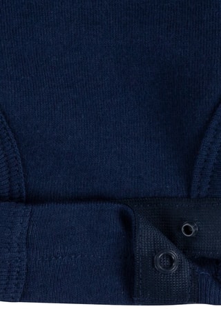 2 bodys - Gris clair chiné et bleu marine