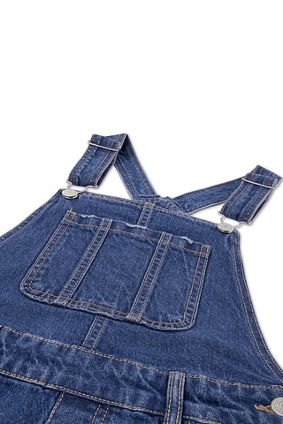 Salopette en jean - Bleu marine