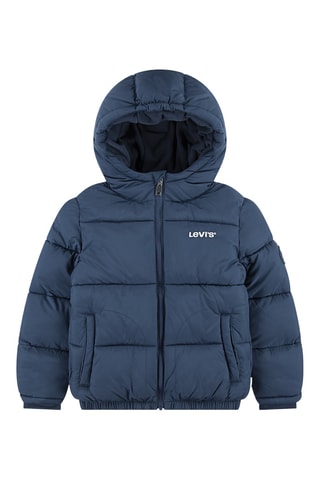 Doudoune à capuche - Bleu marine