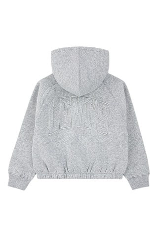 Sweat à capuche - Gris clair chiné
