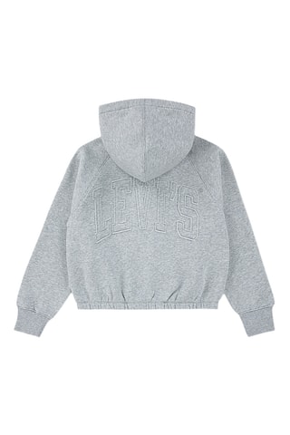 Sweat à capuche - Gris clair chiné