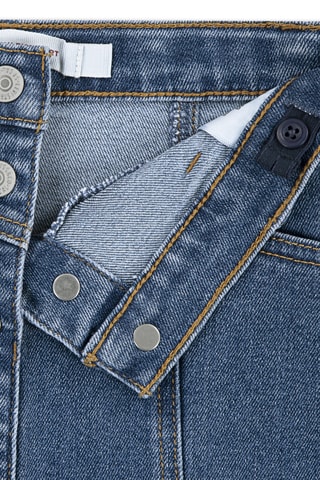 Jupe en jean - Bleu pétrole