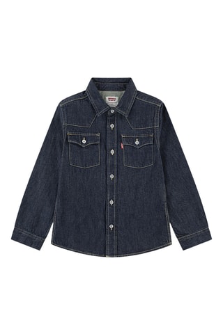 Chemise en jean - Bleu marine