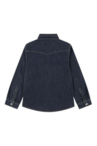 Chemise en jean - Bleu marine